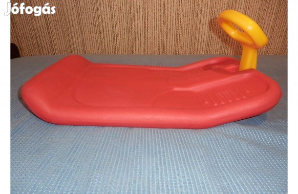 Regió dupla falú műanyag mini bob, gyermek hócsúszka