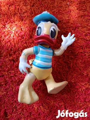 Régiség antik játék Aradeance donald kacsa gumibó 35 cm.