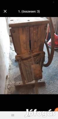 Régiség kukorica morzsoló