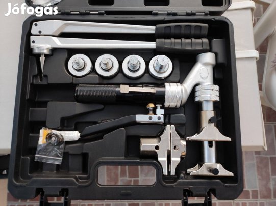 Rehau torlóhüvelyes pex csőszerelő készlet, rehau press gép