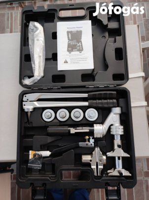 Rehau torlóhüvelyes pex csőszerelő készlet, rehau press gép