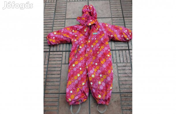 Reima bélelt vízálló szélálló gyerek overál kezeslábas 74 80