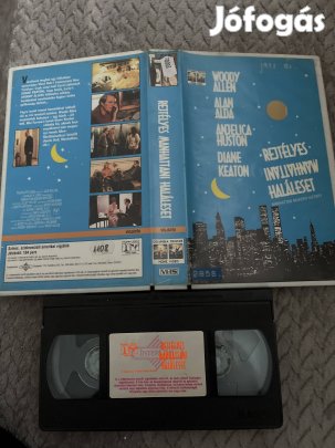 Rejtélyes Manhattani eset vhs nagytok vigjáték 