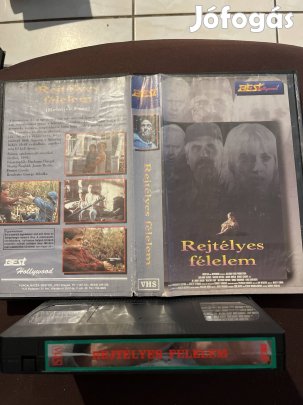 Rejtélyes félelem vhs nagytok thriller. 