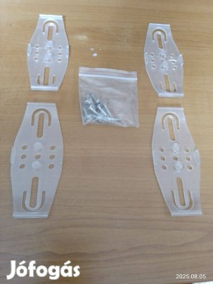 Rejtett átlátszó rendszámtábla tartó