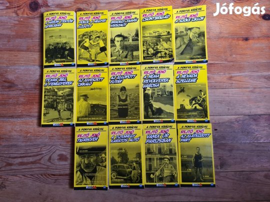 Rejtő Jenő  A ponyva királyai sorozatok