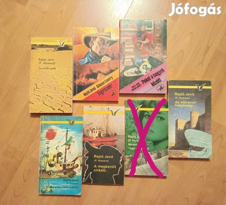 Rejtő Jenő (P. Howard) könyvcsomag / 6 db könyv