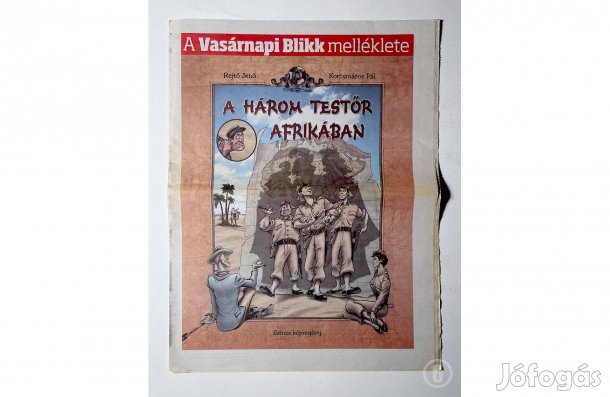 Rejtő Jenő - Korcsmáros Pál: A három testőr Afrikában