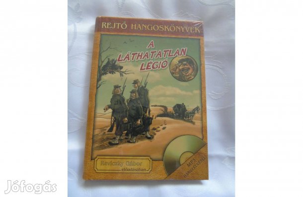 Rejtő hangoskönyvek 1.A láthatatlan légió CD Reviczky Gábor