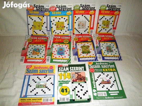 Rejtvény magazinok idei újak