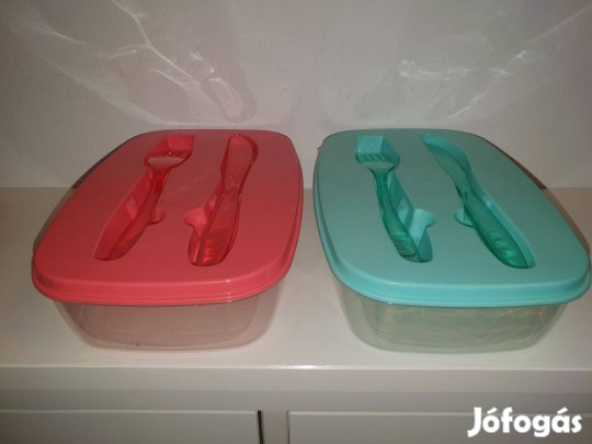 Rekeszes műanyag ételdoboz étel doboz
