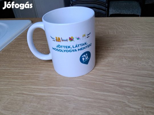 Reklám bögre, feliratozható, a Danubius hotelből