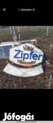 Reklám tábla világító nagy méretű 