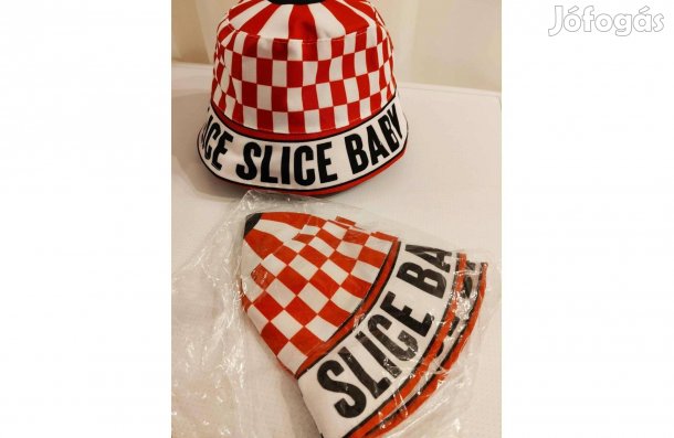 Reklám vászonsapka 2 db egyben eladó!
