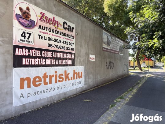 Reklámfelület kiadó