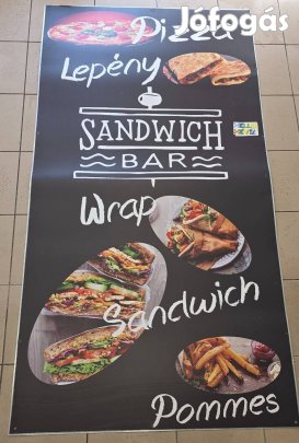 Reklámtábla Étterem, Büfé falra szerelhető