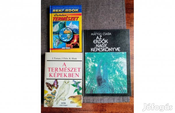 Rekordok Élettelen természet Az Erdők Nagy Képeskönyve