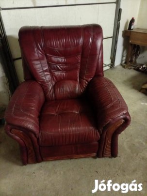 Relax bőr fotel