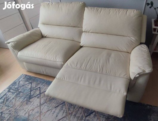 Relax bőr ülőgarnitúra, dönthető kanapé