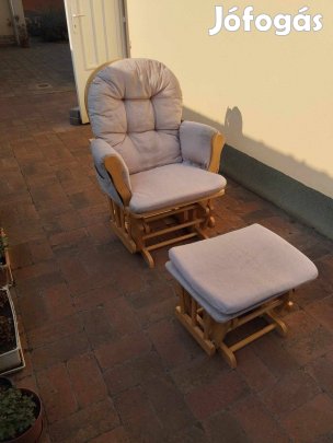 Relax fotel lábtartóval