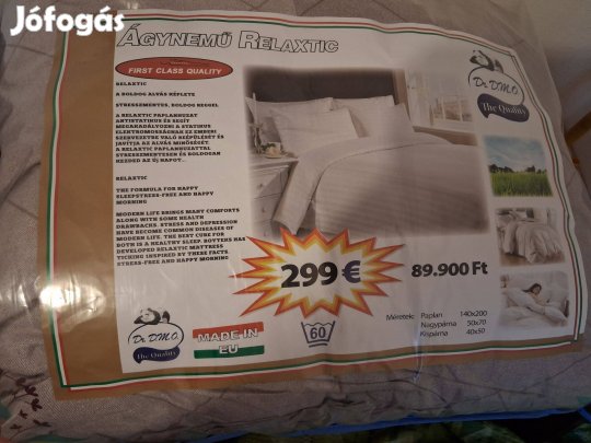 Relaxtic ágyneműgarnitúra új bontatlan eladó
