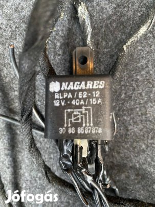 Relé Nagares 5 Lábú (RLP/52-12 12V/40A/15A típus) indításgátló