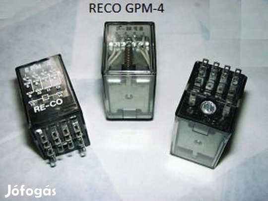 Relé Reco GPM-4, 24Vdc, 250V 3A ,3x morse