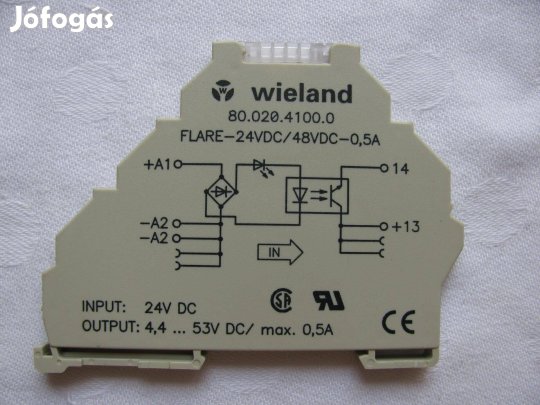 Relé modul ,24V, 0,5A