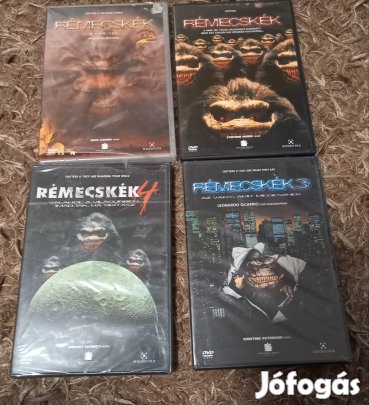 Rémecskék 1-4-ig -horror dvd - bontatlan