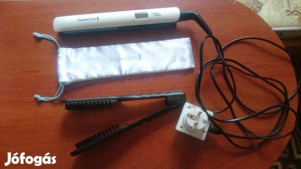 Remington Shine Therapy S8500 hajvasaló + speciális hajkefe