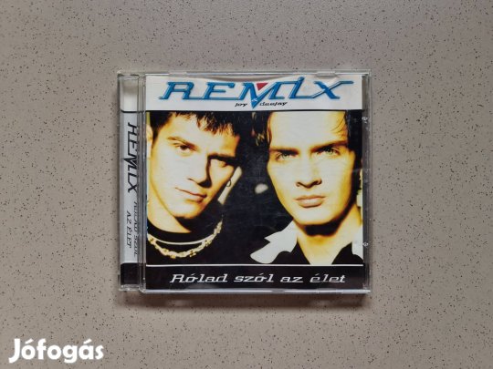 Remix & joy deejay Rólad szól az élet CD lemez