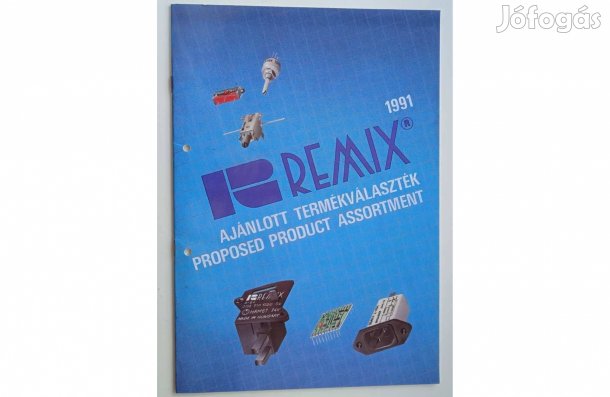 Remix prospektus , 1991 , újszerű