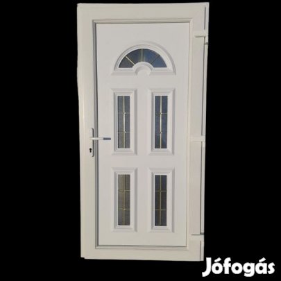 Remy-C Műanyag bejárati ajtó / 98x198 , 98x208 / FEHÉR