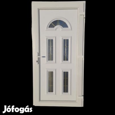 Remy-C Műanyag bejárati ajtó / 98x198 , 98x208 / FEHÉR