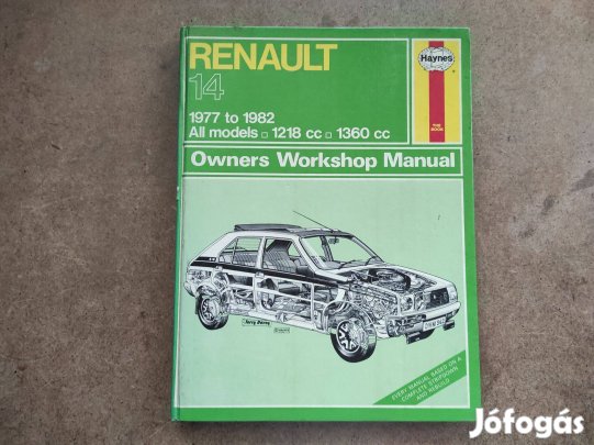 Renault 14 javítási karbantartási kézikönyv