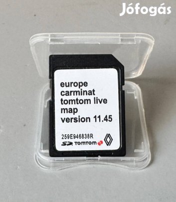 Renault Carminat LIVE 2024 (11.25) navigáció SD kártya