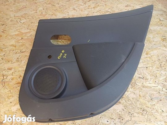 Renault Clio III (2005-2013) Jobb Hátsó Ajtó Kárpit