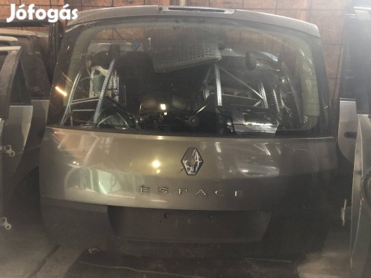 Renault Espace csomagtér ajtó sötét szürke 