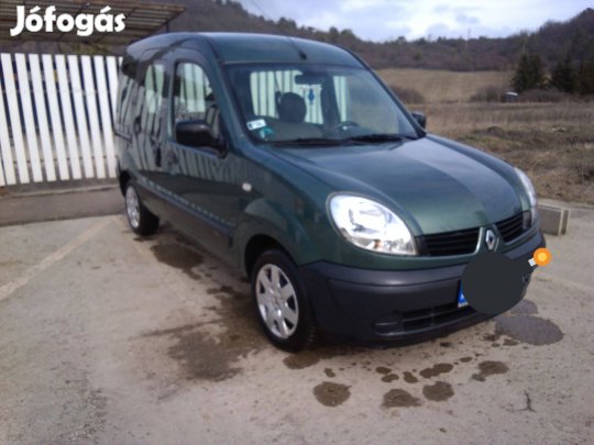 Renault Kangoo 1.2 16v. 2007 friss műszakival. Utánfutó Beszámolás!