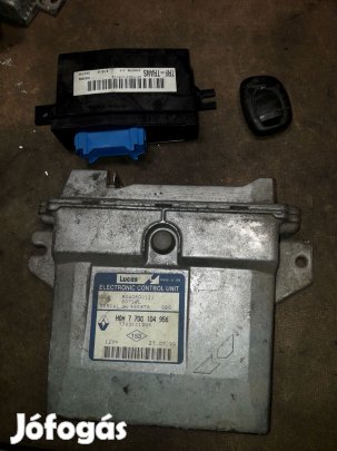 Renault Kangoo I Motorvezérlő / ECU Szett
