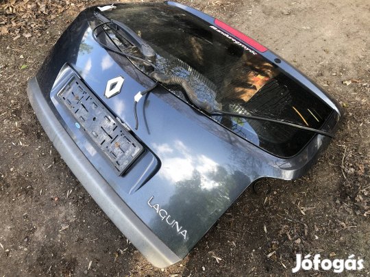 Renault Laguna II 2 kombi csomagtér ajtó sötét szürke 