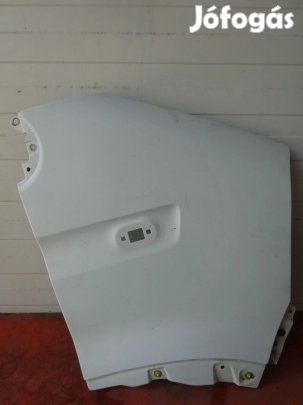 Renault MASTER Opel MOVANO 03- Jobb jobbos első fehér sárvédő 1216