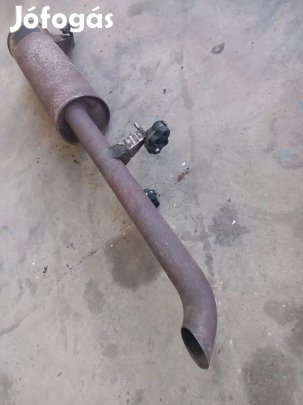 Renault MASTER Opel MOVANO 10- Hátsó kipufogódob kipufogó cső 7345