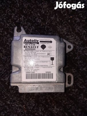 Renault Master Légzsák Vezérlő