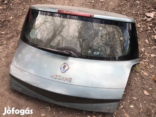 Renault Megane II 2 csomagtér ajtó zöld 