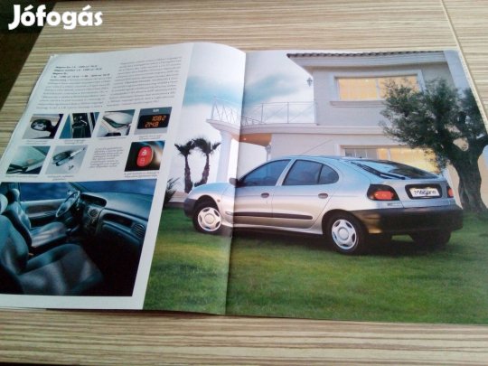 Renault Megane (1997) magyar prospektus, katalógus