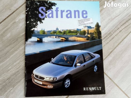 Renault Safrane prospektus, katalógus