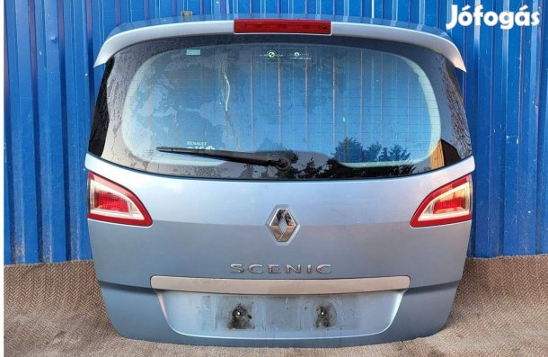 Renault Scenic 3 III komplett csomagtér ajtó sérülésmentes