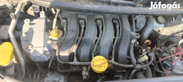 Renault Scenic II 1.6 benzines motor (első önindítós)