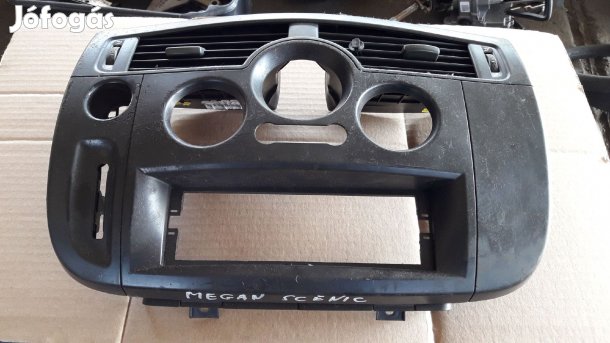 Renault Scenic II Középkonzol Keret + Középső Szellőző